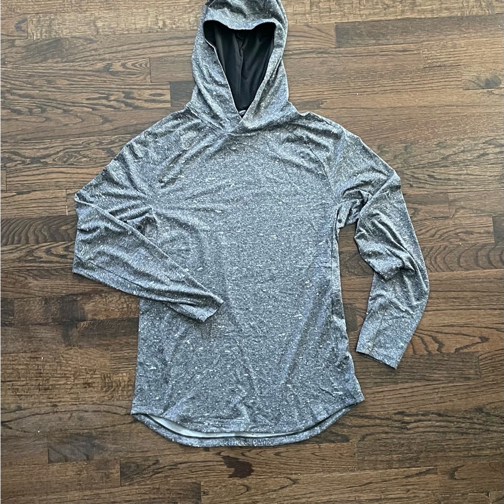 Lululemon Gray Hooded Top